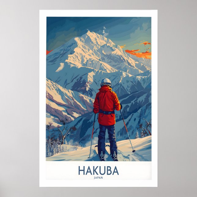 Hakuba Wandkunst Druck Japan 1 Poster (Vorne)