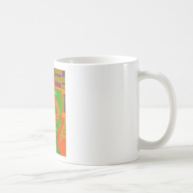 Hakuna Giraffe Art Print Tasse (Rechts)