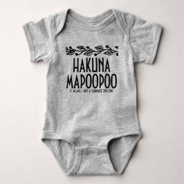 Hakuna Mapoopoo Baby Onsie Strampler