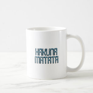 Hakuna Matata 3D Kunst Druck Tasse
