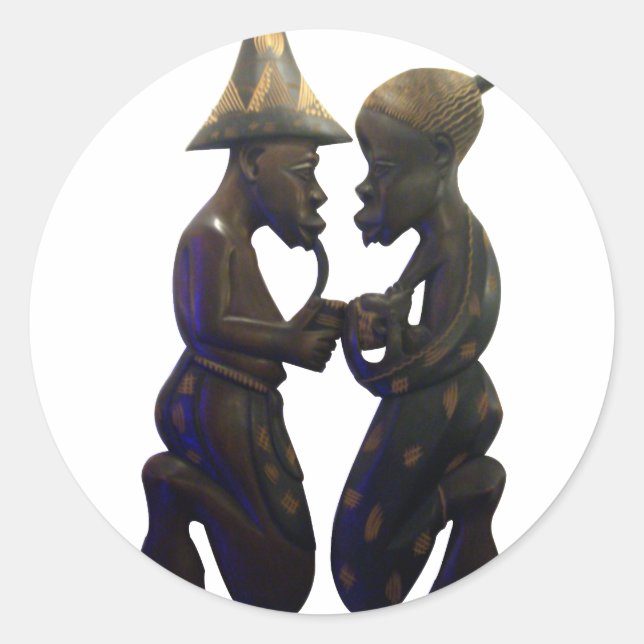 Hakuna Matata Alte Schule zu machen ist die beste Runder Aufkleber (Vorderseite)