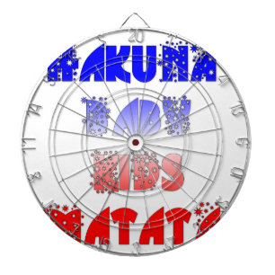 Hakuna Matata Baby & Kids: Französisches Farbdesig Dartscheibe