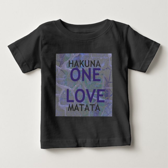 HAKUNA MATATA BABY T-SHIRT (Vorderseite)