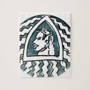 Hakuna Matata Blue Triangle Style.png Puzzle