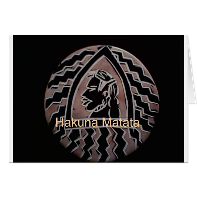 Hakuna Matata Bongo Flavor. (Vorderseite (Horizontal))