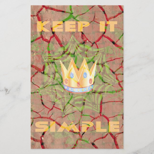 Hakuna matata briefpapier (Vorderseite)