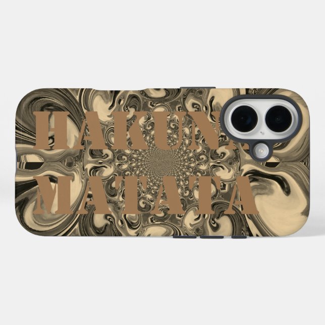 Hakuna Matata Case-Mate iPhone Hülle (Rückseite (Horizontal))