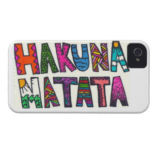 Hakuna Matata Case-Mate iPhone 4 Hülle