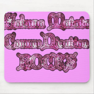 Hakuna Matata Communication ROCKS Art Print Mousepad