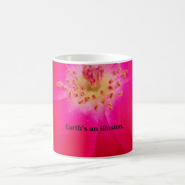Hakuna Matata Earth's an Illusion Flora Tasse (Mittel)