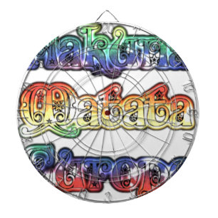 Hakuna Matata Europe Art Print/Graphic Dartscheibe