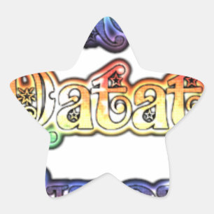 Hakuna Matata Europe Art Print/Graphic Stern-Aufkleber