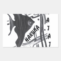 Hakuna Matata Fische Kunst drucken