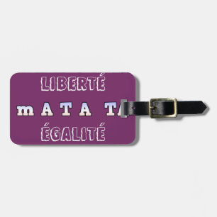 Hakuna Matata Frankreich Art Print/Graphic Gepäckanhänger