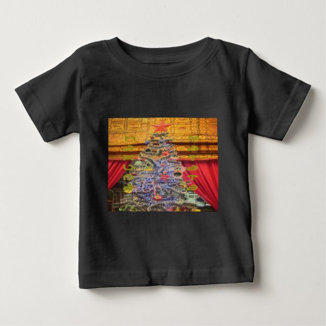 Hakuna Matata Frohe Weihnachten & ein glückliches  Baby T-shirt (Vorderseite)