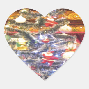 Hakuna Matata Frohe Weihnachten & ein glückliches Herz-Aufkleber