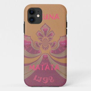 Hakuna Matata Frohe Weihnachten schöne Herzen Desi Case-Mate iPhone Hülle