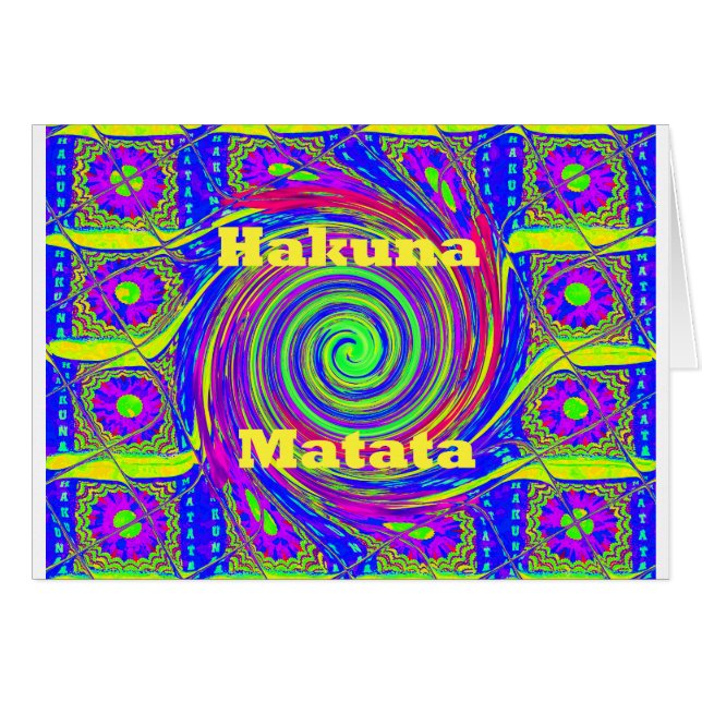 Hakuna Matata Geschenk Design Farben.png (Vorderseite (Horizontal))