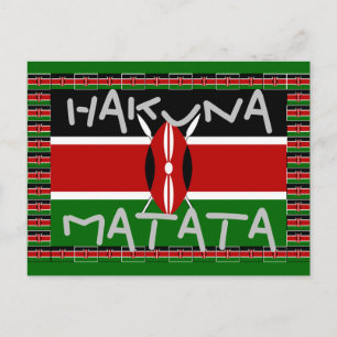 Hakuna Matata Geschenkkarten Postkarte
