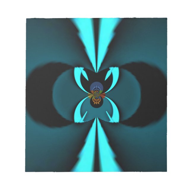 Hakuna Matata gibt Blue Shield Notizblock (Vorderseite)