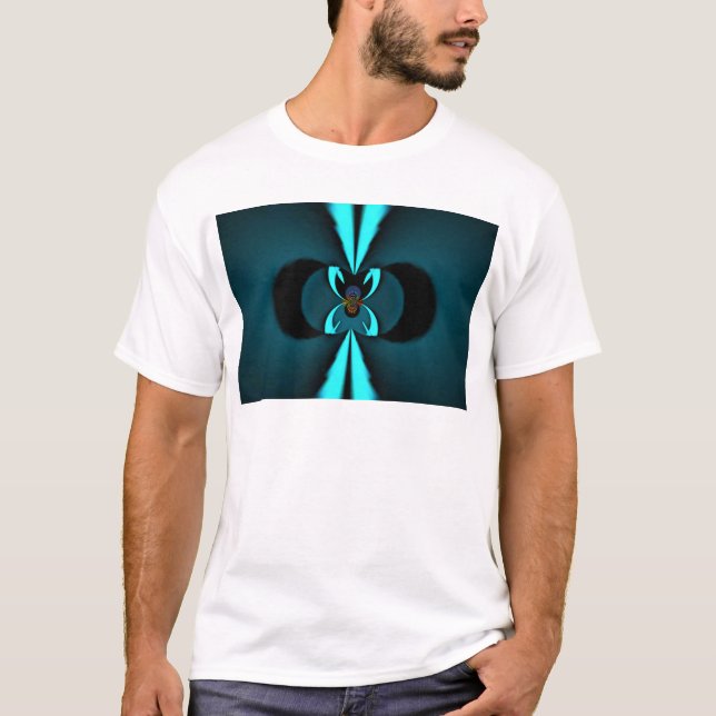 Hakuna Matata gibt Blue Shield T-Shirt (Vorderseite)
