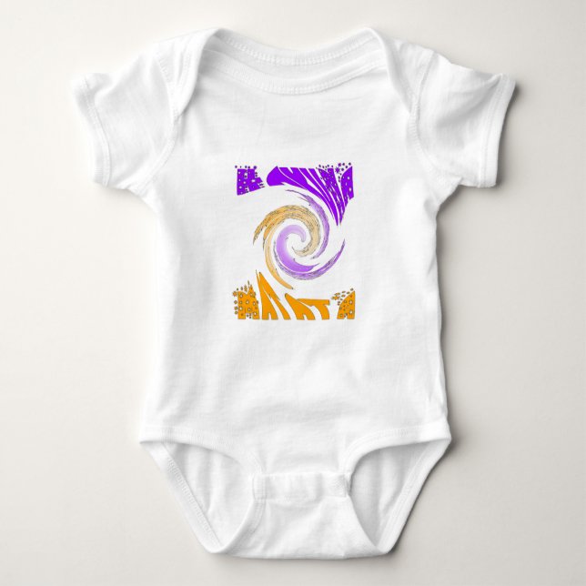Hakuna Matata Gifts stars.png Baby Strampler (Vorderseite)