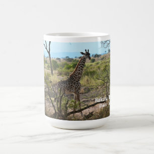 Hakuna Matata Giraffe Tasse