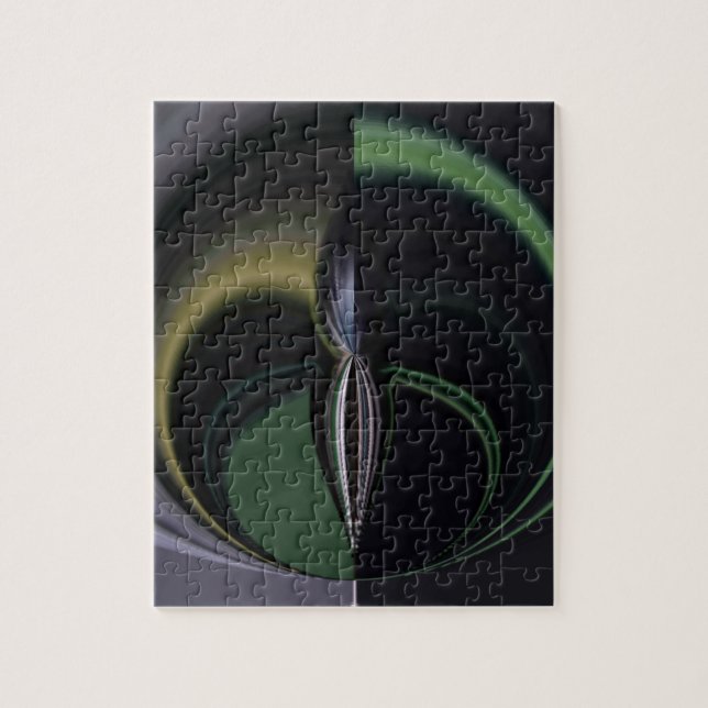 Hakuna Matata Girly Gifts Aurora Silver Lining Puzzle (Vertikal)