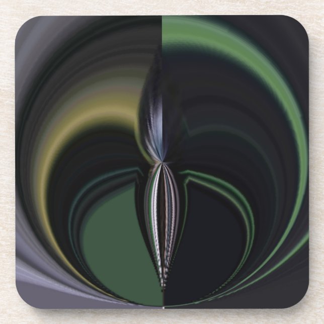 Hakuna Matata Girly Gifts Aurora Silver Lining Untersetzer (Vorderseite)