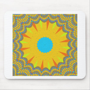 Hakuna Matata goldgelbes Ölgemälde Mousepad