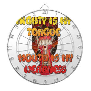 Hakuna Matata HAkuna Matata Big Mouth. Dartscheibe