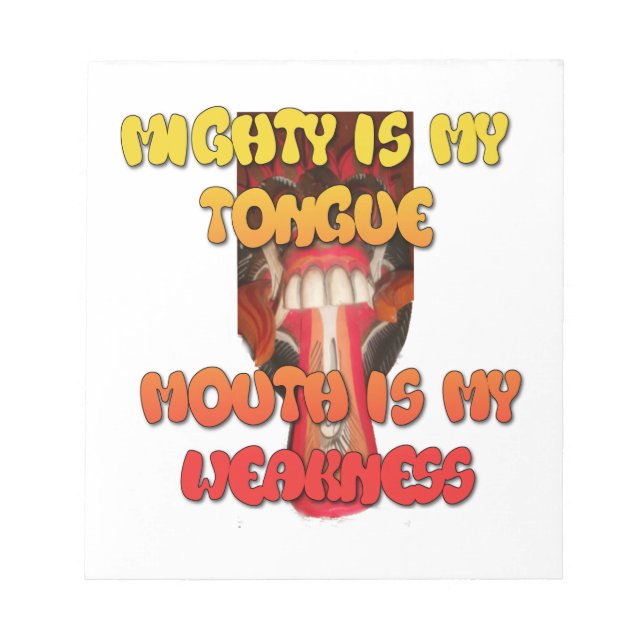 Hakuna Matata HAkuna Matata Big Mouth. Notizblock (Vorderseite)