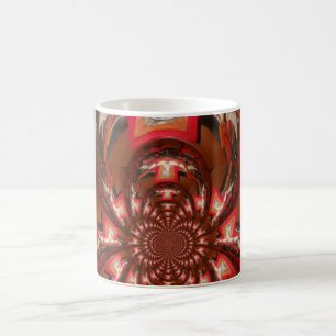 Hakuna Matata Halloween-Maske Kaleidoskop Abstrakt Tasse
