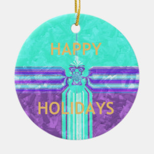 Hakuna Matata Happy Holidays Keramik Ornament