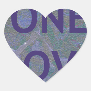 HAKUNA MATATA Herz-Aufkleber