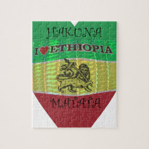 Hakuna Matata I Liebe Ethiopia Colors.png Puzzle