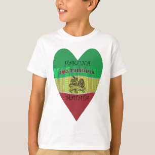 Hakuna Matata I Liebe Ethiopia Colors.png T-Shirt