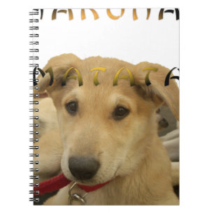 Hakuna Matata Ich weiß, was Sie denken pinctur Notizblock