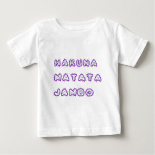 HAKUNA MATATA JAMBO GESCHENKE BABY T-SHIRT