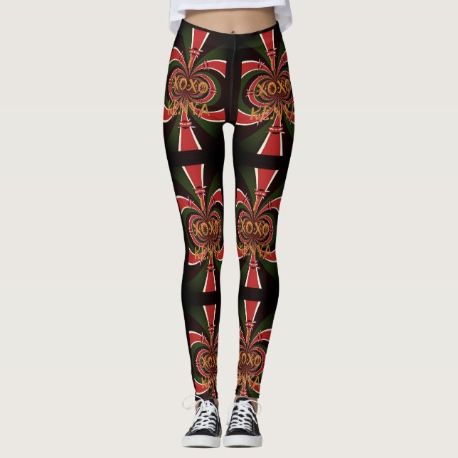 Hakuna Matata Jambo Kenya Leggings (Vorderseite)