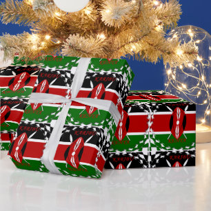 Hakuna matata Karibu Kenia Geschenkpapier