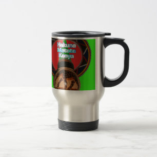 Hakuna Matata Kenya Art Print Customizing-Produkt Reisebecher