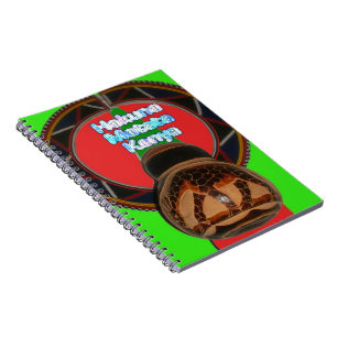 Hakuna Matata Kenya Art Print Notizblock