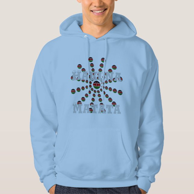 Hakuna Matata Kenya California Pullover Hoodie (Vorderseite)