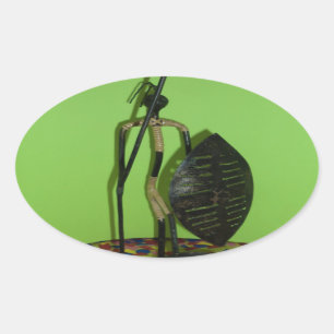 Hakuna Matata Kenya Maasai.JPG Ovaler Aufkleber