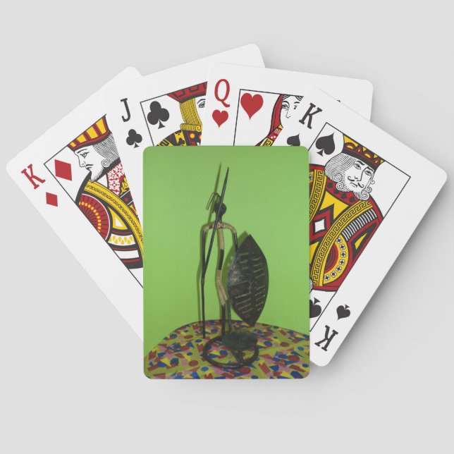 Hakuna Matata Kenya Maasai.JPG Spielkarten (Rückseite)