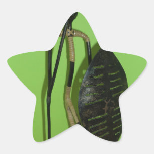 Hakuna Matata Kenya Maasai.JPG Stern-Aufkleber