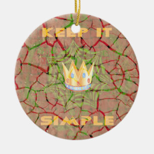 Hakuna matata keramik ornament