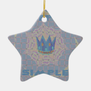 Hakuna matata keramikornament