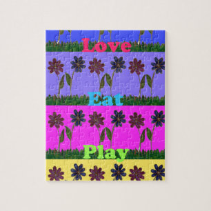 Hakuna Matata Liebe Eat Play.png Puzzle